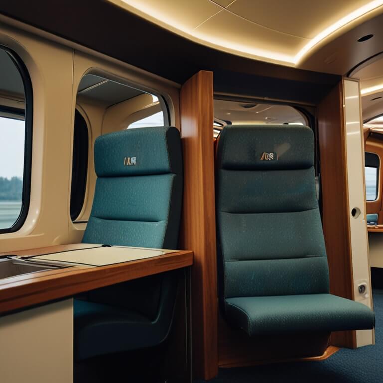 Deluxe Cabin at BrixosPalace Train